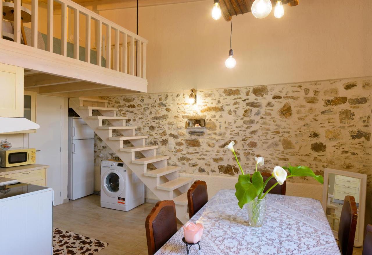Vila Platipodi Stone House Nikithianos Exteriér fotografie