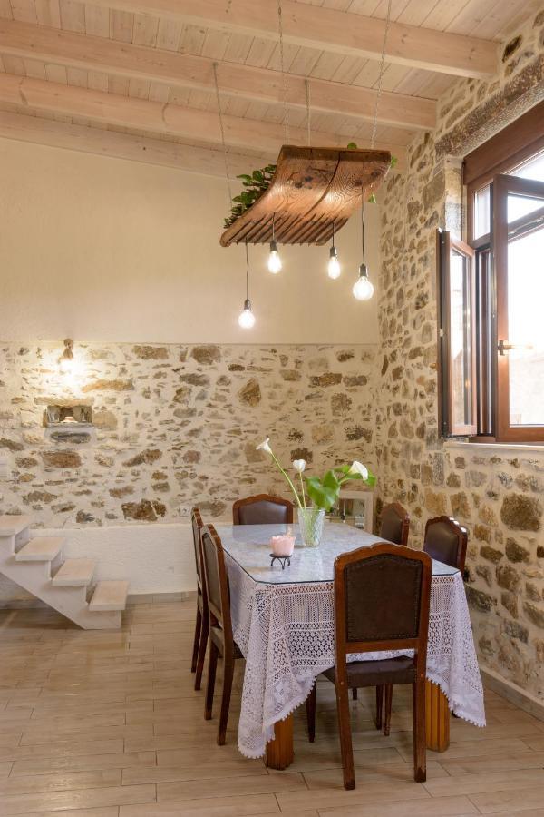 Vila Platipodi Stone House Nikithianos Exteriér fotografie