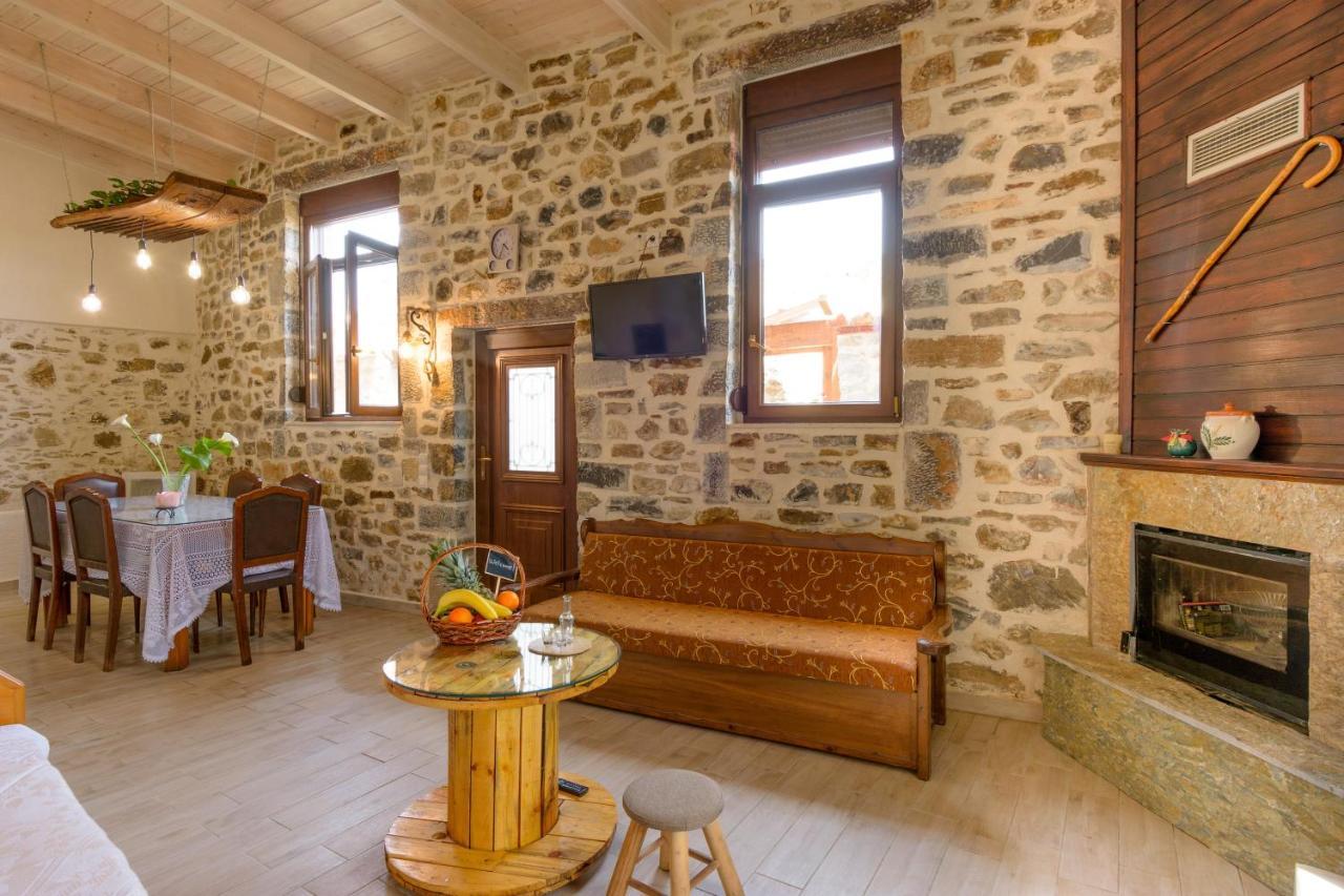 Vila Platipodi Stone House Nikithianos Exteriér fotografie