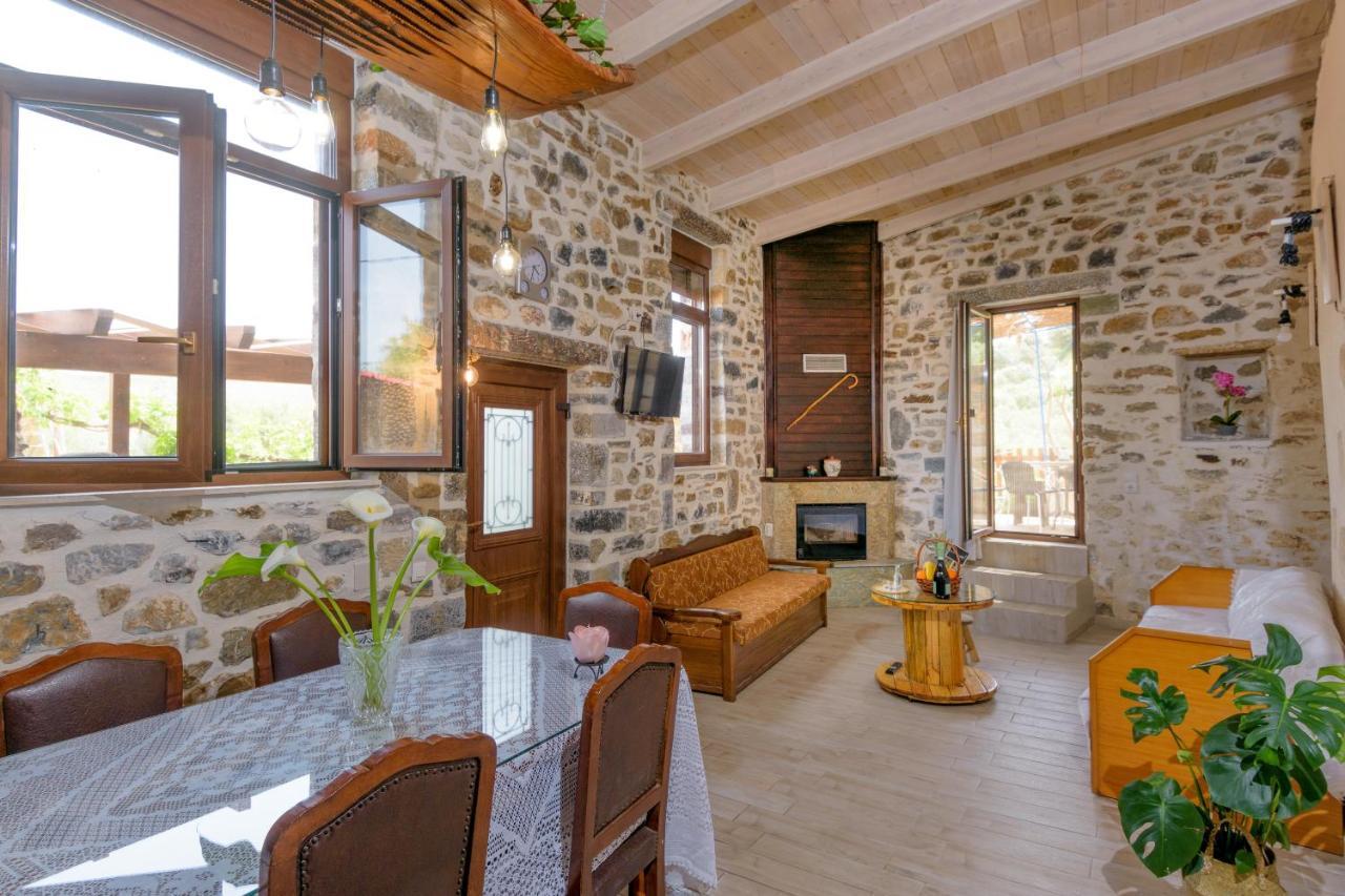 Vila Platipodi Stone House Nikithianos Exteriér fotografie
